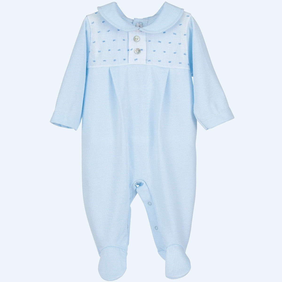 light blue pijama