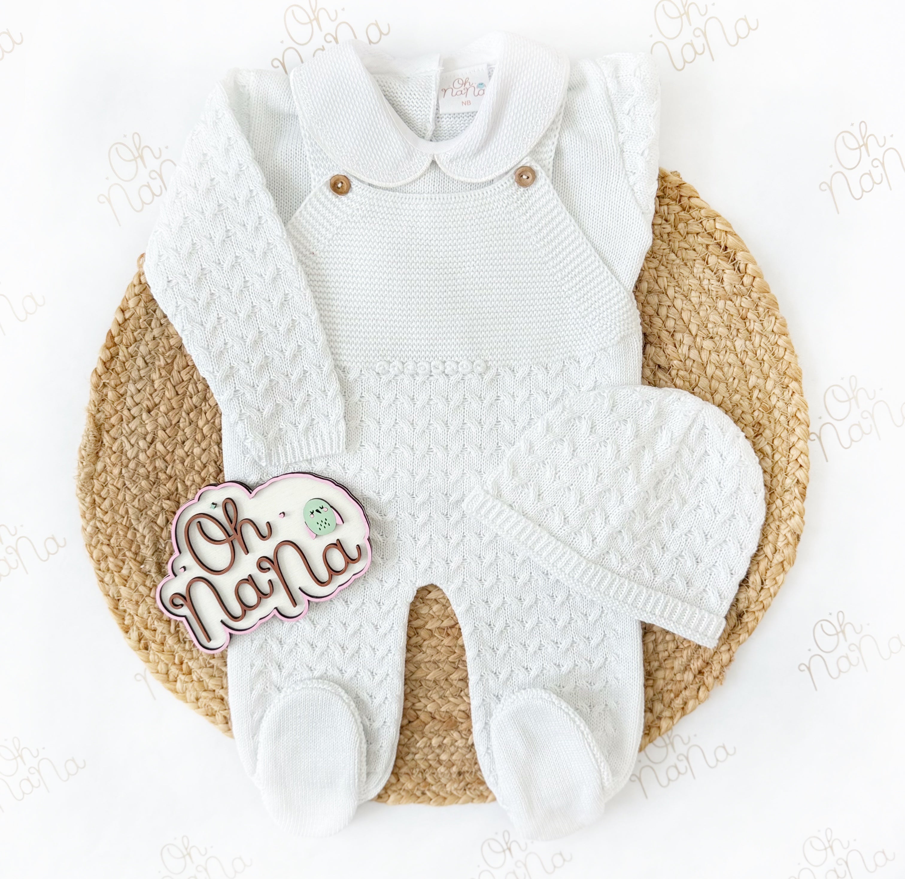 Bandy Three Piece Knitted Outfit (8 Colors Available)