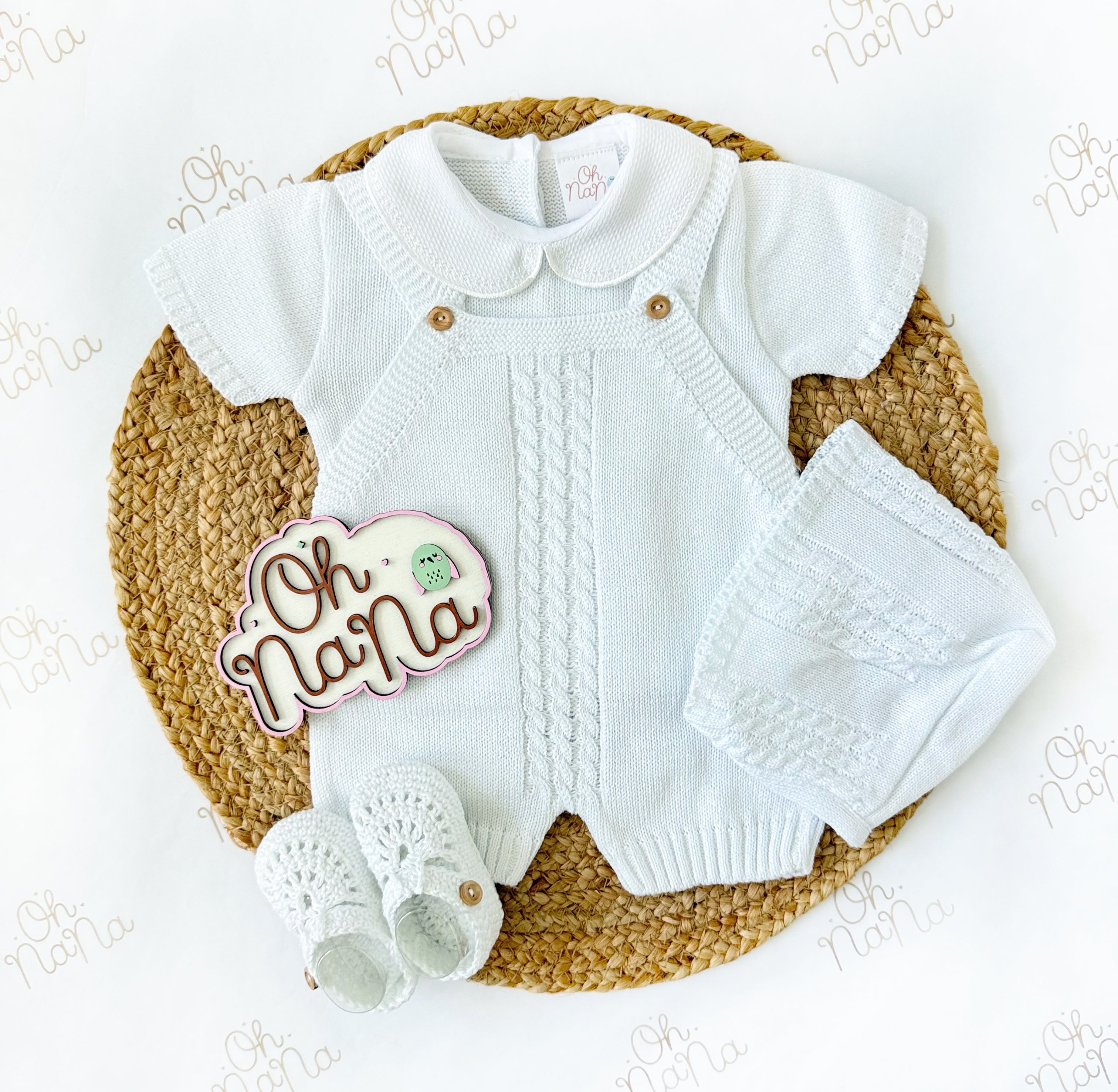 Simon 4 Piece Knitted Outfit (7 Colors Available)