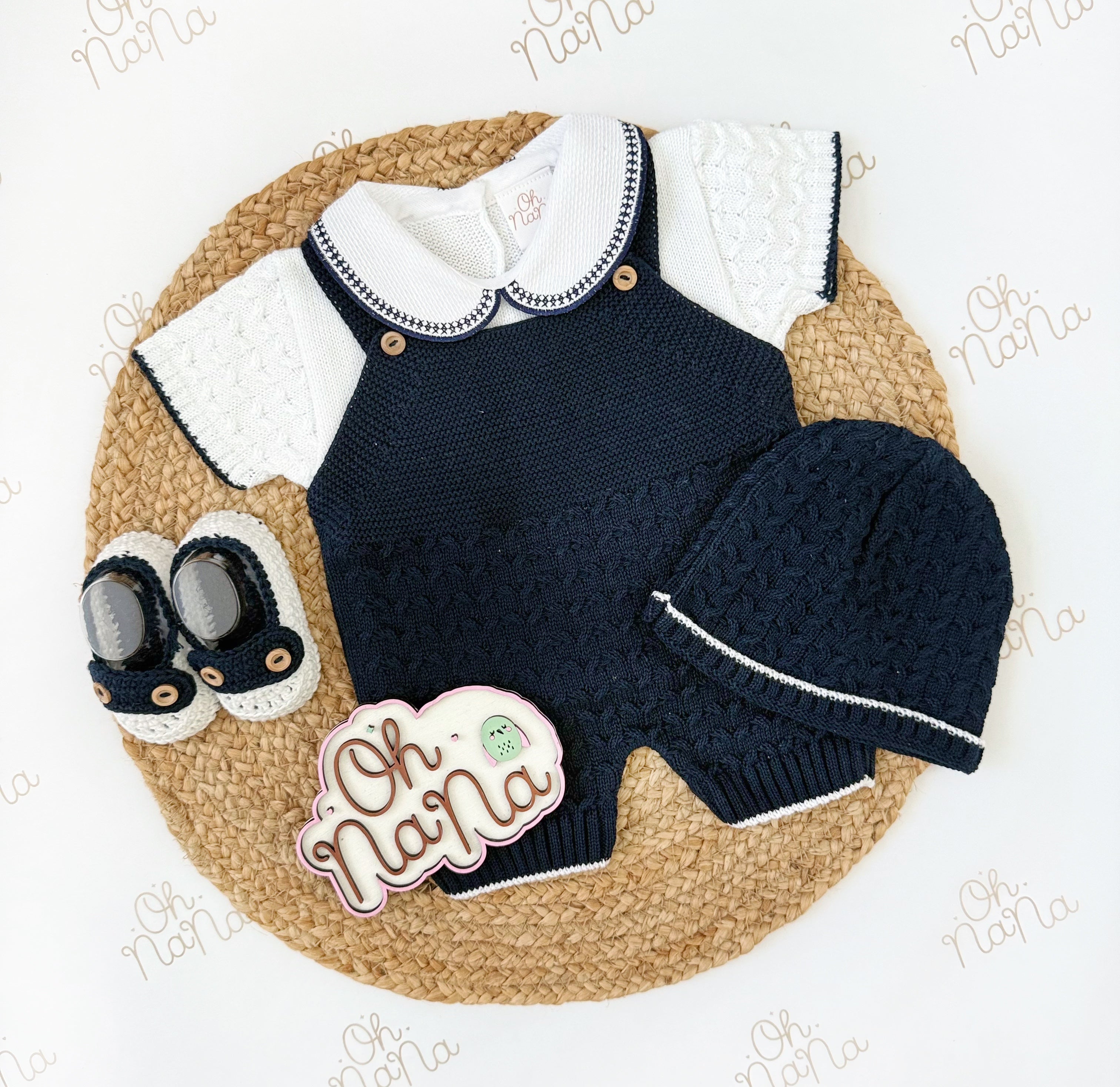 Bandy 4 Piece Knitted Outfit (7 Colors Available)