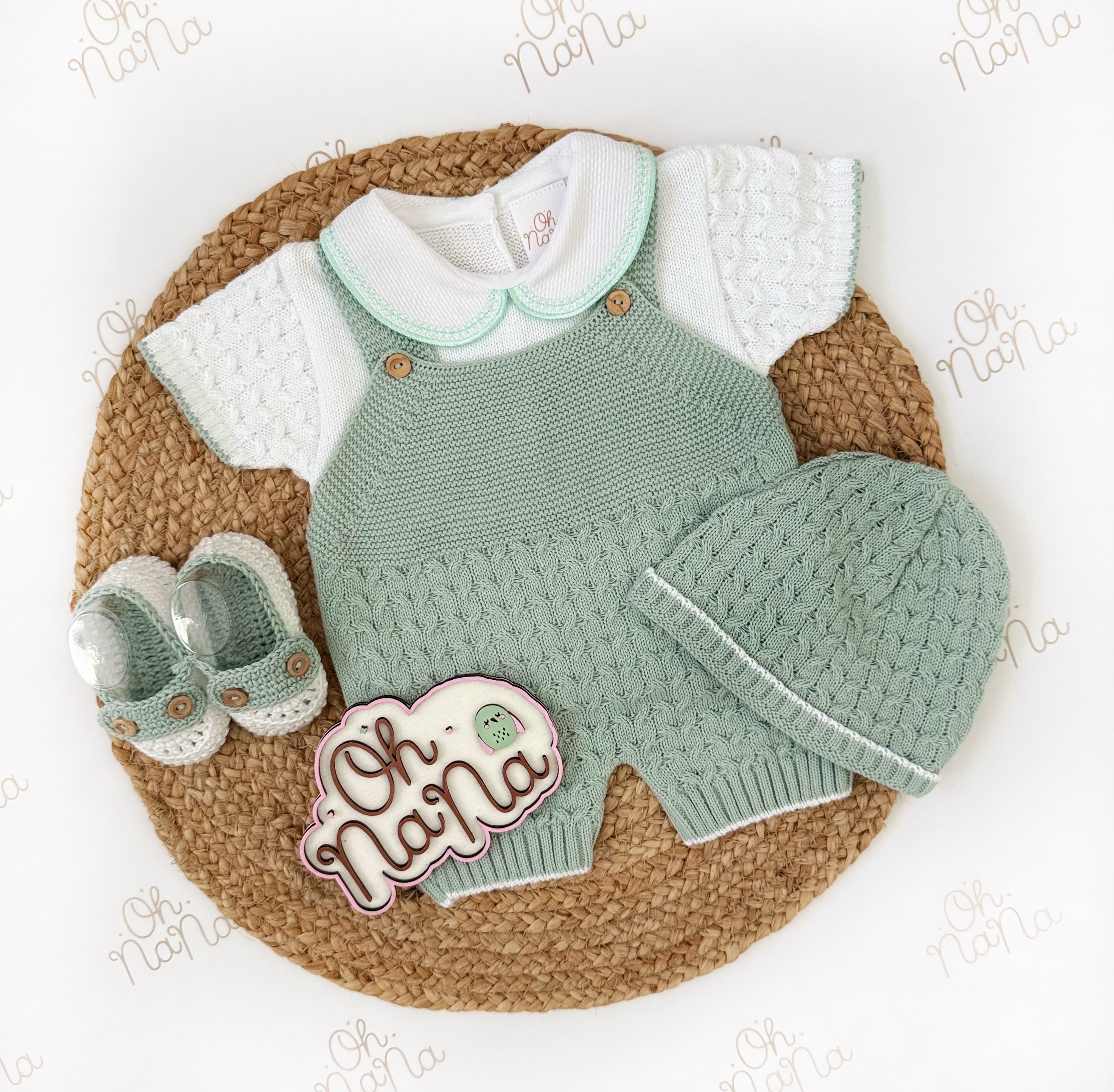 Bandy 4 Piece Knitted Outfit (7 Colors Available)