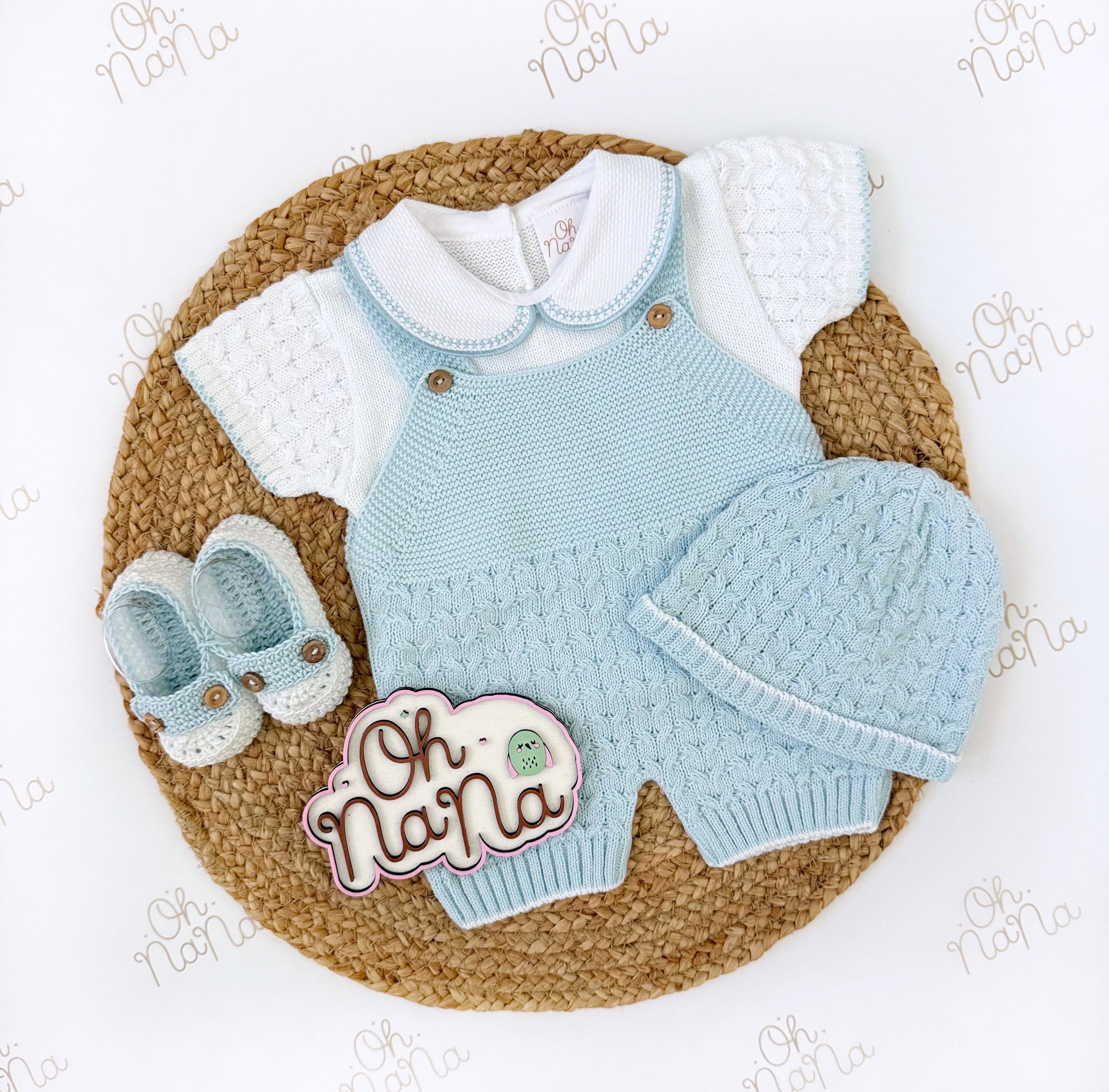 Bandy 4 Piece Knitted Outfit (7 Colors Available)