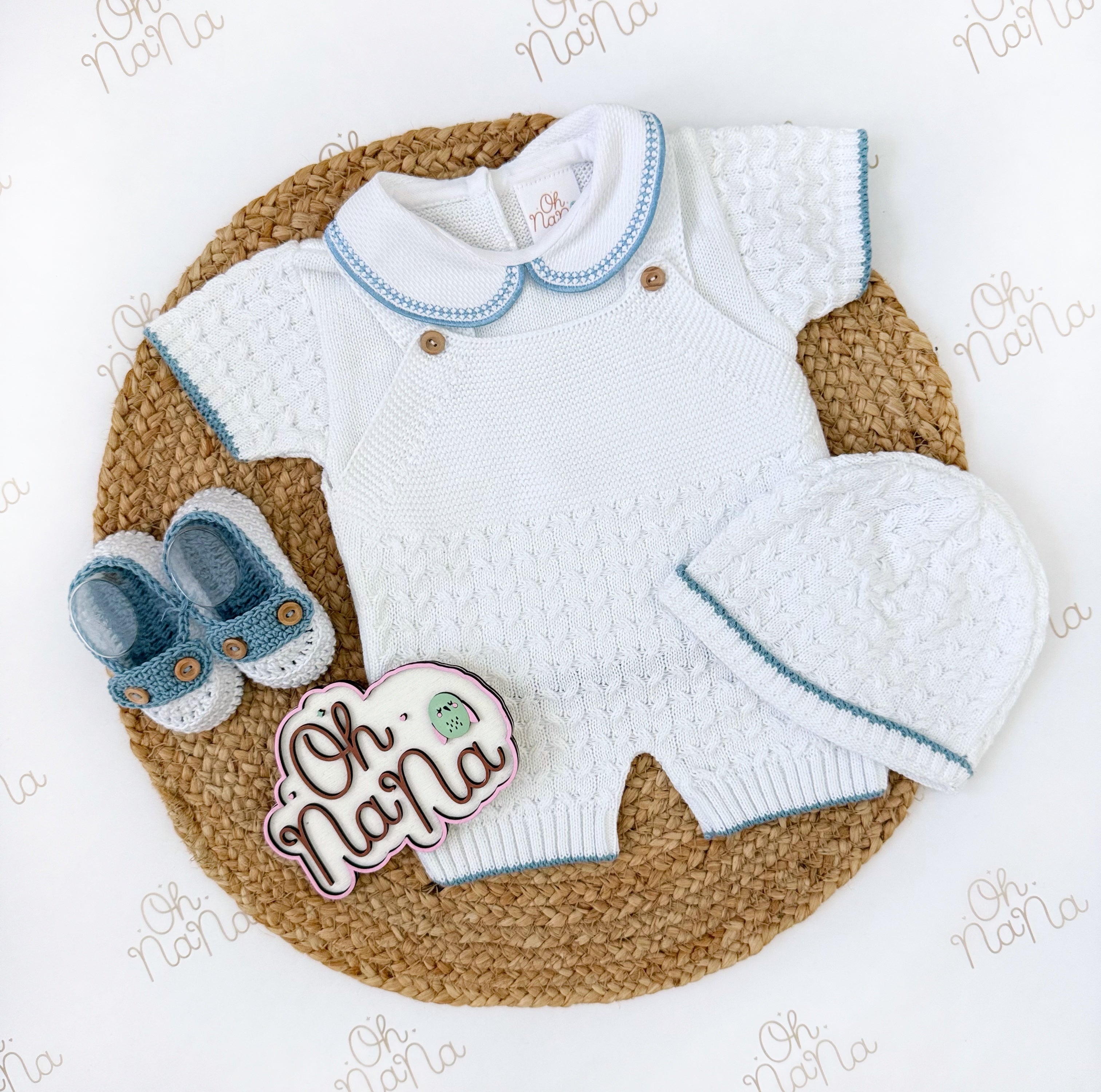 Bandy 4 Piece Knitted Outfit (7 Colors Available)