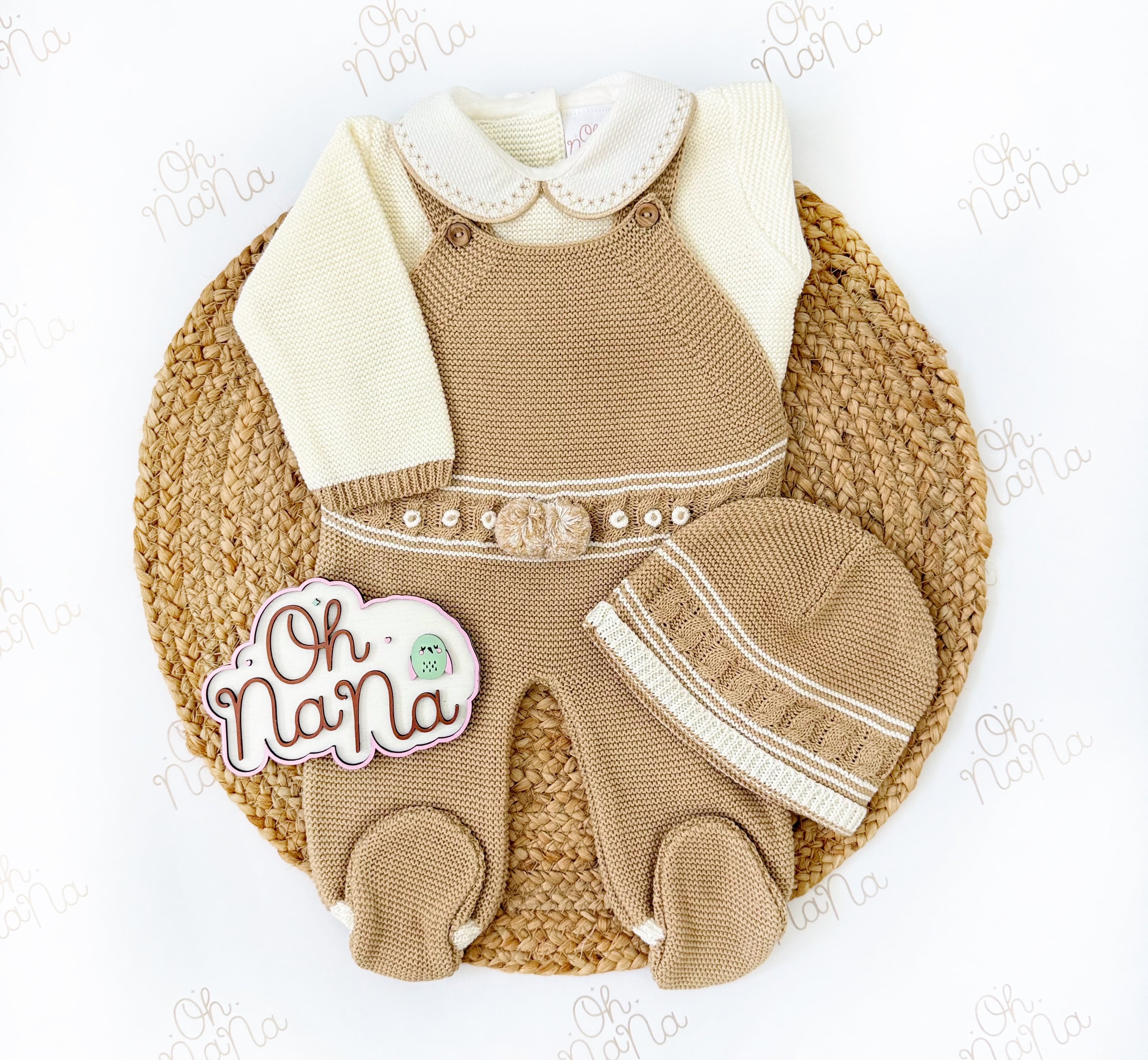 Sinai Three Piece Knitted Outfit (11 Colors Available)